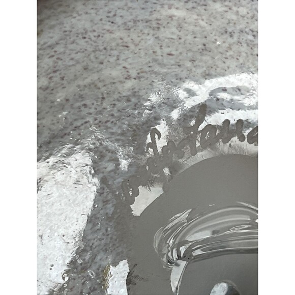 Vintage Hand Blown Art Glass Irridescent Galaxy Pedestal Bowl Signed Dated ‘96 - Picture 8 of 11